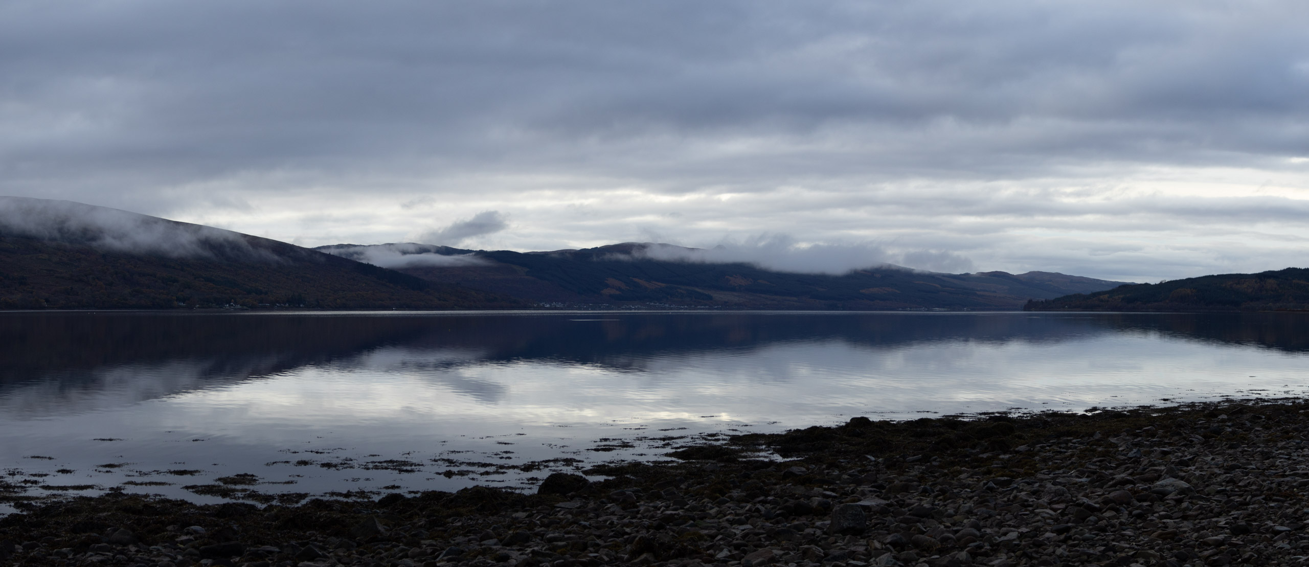 Loch Fyne, Scotland, panoramic landscape photograph
